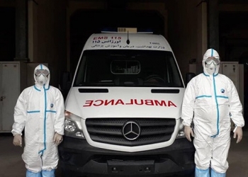 گندزدایی وسایل نقلیه ویژه انتقال بیماران و اجساد کرونایی